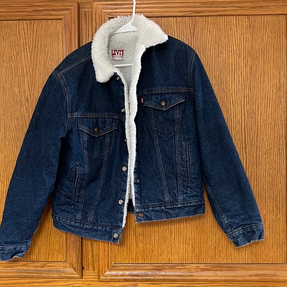 Vintage Levi’s Denim Sherpa Jacket